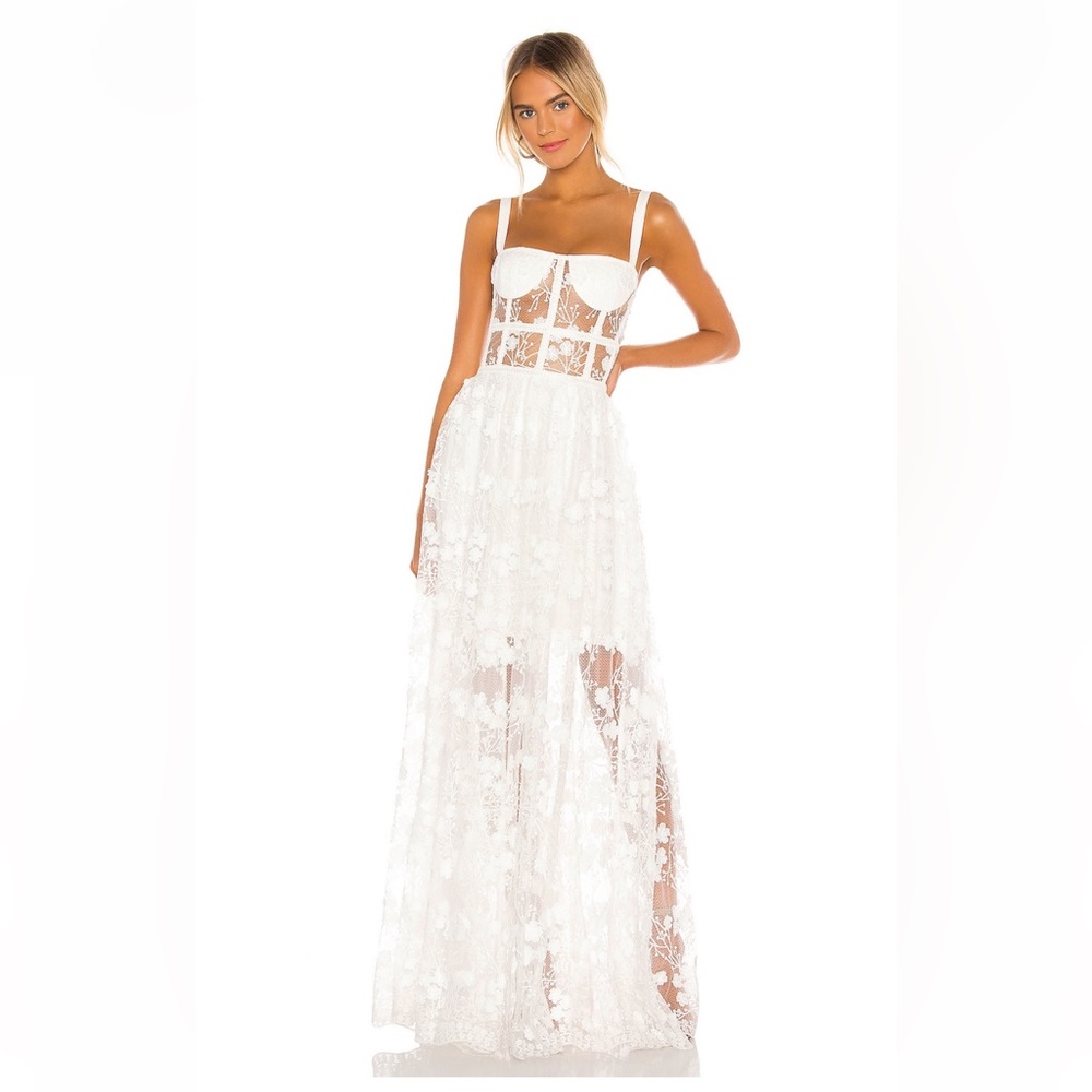 Bronx and Banco Scarlett Maxi Dress (Size M)